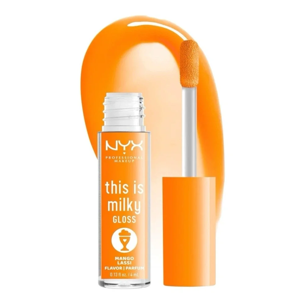 NYX This Is Milky Gloss Mango Lassi Lip Gloss 3 Pack 4ml Each